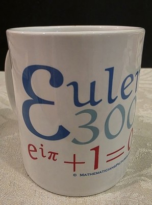 Euler's Identify Mug '' Most Beautiful Equation in Mathematics'' 12 Oz Ceramic Mug