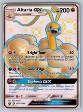 altaria gx pokemon card Altaria GX Dragons Majesty SV77/SV94 Pokemon Card Naer Mint