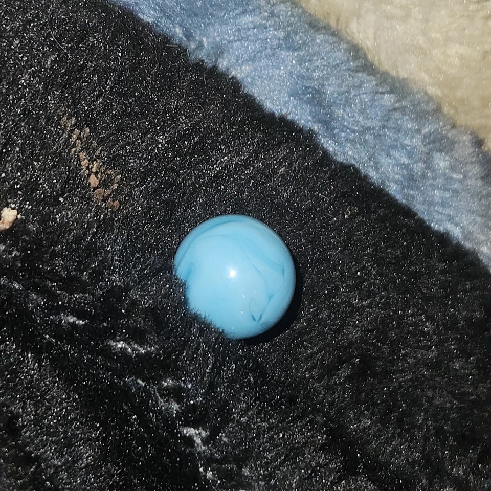 Vintage Old Marble Rare Christensen Agate Blue Azurite - Image 3 of 4