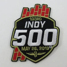 2019 Indianapolis 500 103RD Running Event Collector Emblem Iron-On-Patch Indy