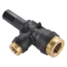 Parker 371Ptcsp-6-6 Tee, Tube 3/8", 3/8", Tube Stem 3/8"