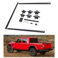 Bed Side Rails Trail Rail Cargo Fits Jeep Gladiator JT Utility New : 82215956