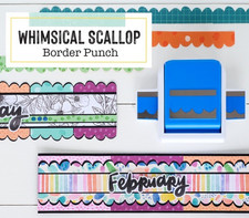 Creative Memories Whimsical Scallop Border Punch