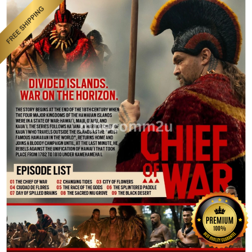 Chief of War: TV Series Season 1 2025 Full HD Audio Eng DVD All Region Free Ship - Foto 2 di 6