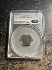 1875 cc seated liberty dime CAC Graded VF20 - Mintmark Above Bow
