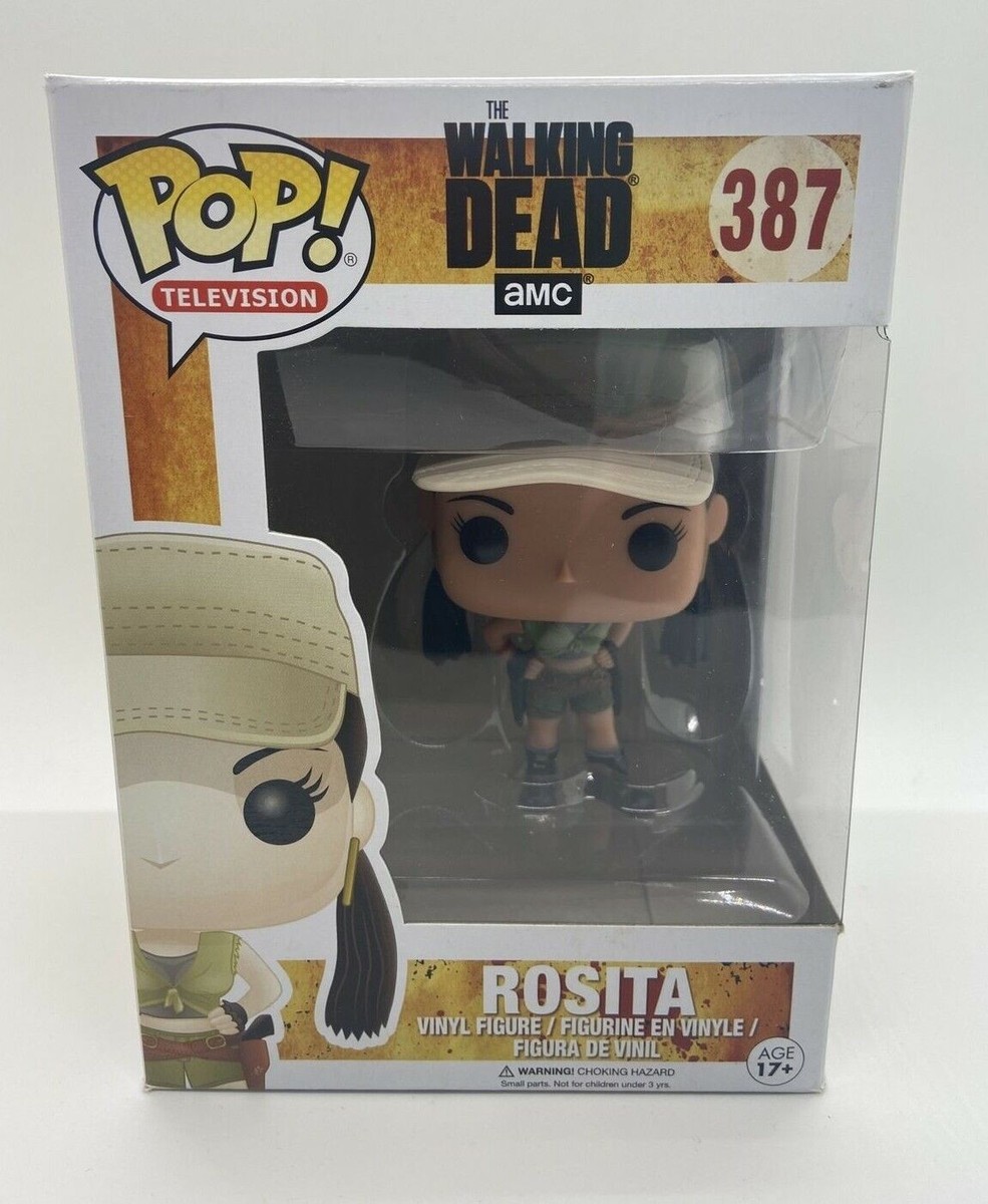 FUNKO POP WALKING DEAD ROSITA ESPINOSA 387 FIGURE VAULTED TWD | eBay