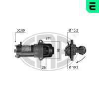 Era Anlasser Starter 220367A FüR B4Y B5Y Mondeo Ford Bwy 12V 3 Turnier 16V Sci