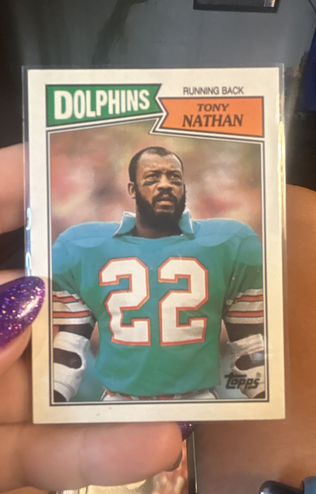 1987 Topps - Tony Nathan #235
