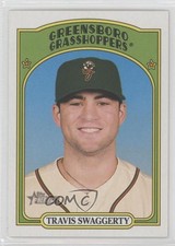 2021 Topps Heritage Minor League Edition Travis Swaggerty #43 0o1