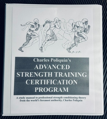 #ad RARE Poliquin Strength Training Certification Program 1995 GREAT REVIEWS $89.00