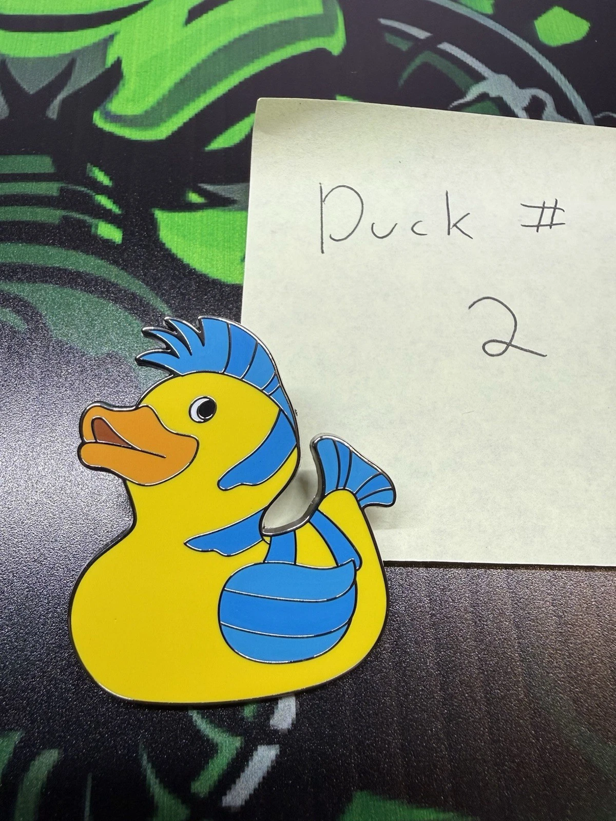 2024 Disney Parks Flounder Ducks Disney Mystery Series 1 Trading Pin REAL