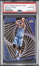 2015 PANINI REVOLUTION INFINITE #114 NIKOLA JOKIC ROOKIE RC PSA 10