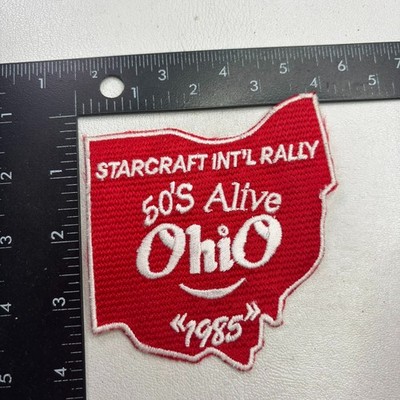 Vintage 1985 Campers / RV STARCRAFT INT'L RALLY 50's ALIVE Patch 591X