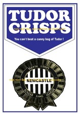 TUDOR CRISPS NEWCASTLE UNITED BRAND NEW A5 FANTASY DISPLAY STAND NOT WALKERS