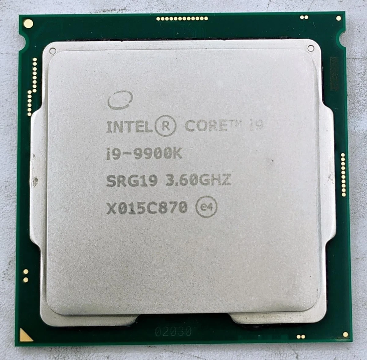 【ジャンク】Intel Core i9-9900K CPU Las mejores ofertas en Modelo de procesador Intel Core i9-9900K