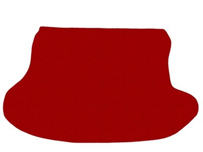 Basic Kofferraumteppich für Infiniti QX70 2014-2017 Rot x14 Rand