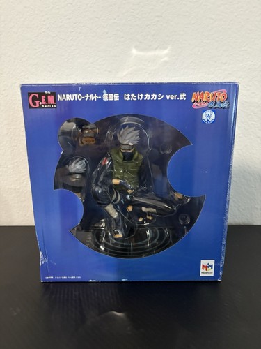 Kakashi Hatake G.E.M Series NarutoShippuden ver.2 AUTHENTIC Megahouse PVC Figure