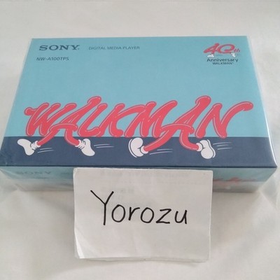 NEW Sony Walkman NW-A100TPS 40th Anniversary Limited Model Hi-Res