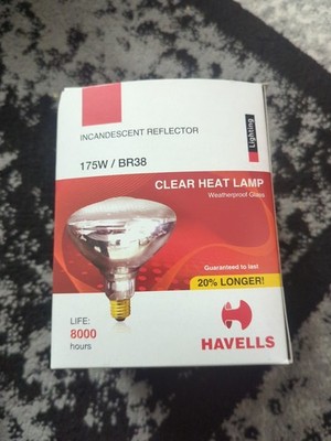 150 Watt Flood Lamp BR38 lot of 12 bulbs case Havells New br 38 factory sealed