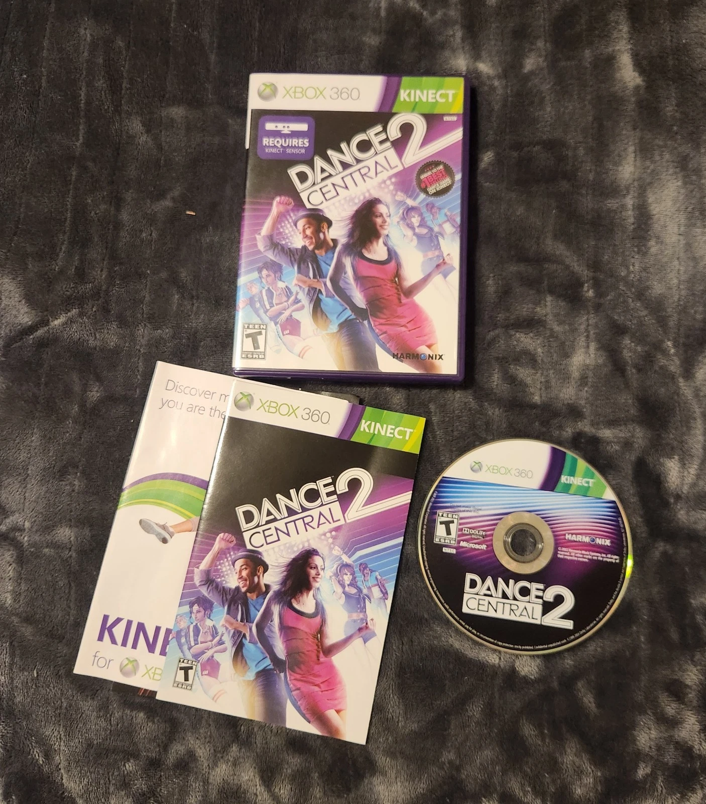 Dance Central 2 (Microsoft Xbox 360, 2011) CIB
