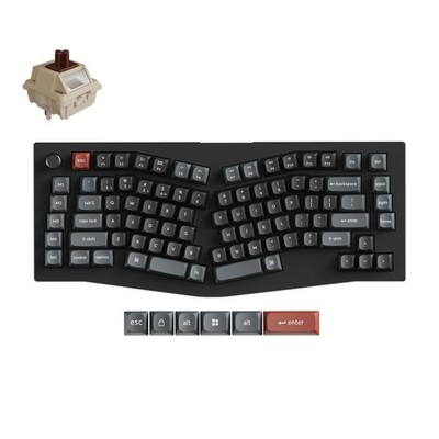 Keychron V10 Ultra 8K Kabellose Mechanische Tastatur QWERTY US POM Switch Brown