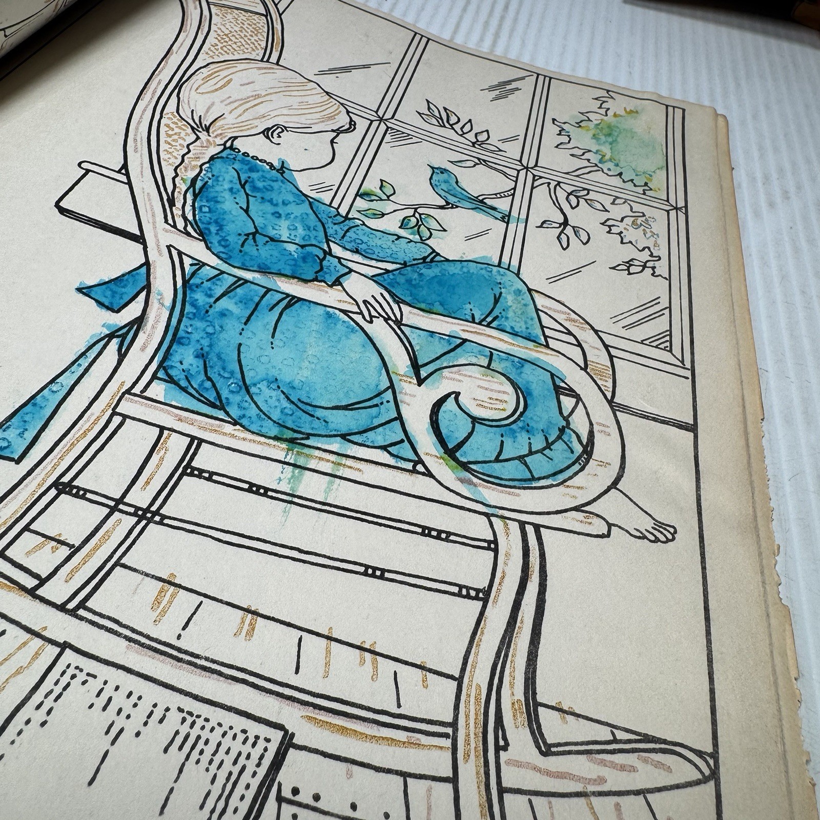 Holly Hobbies Paint With Water Vintage Paint And Activity Book