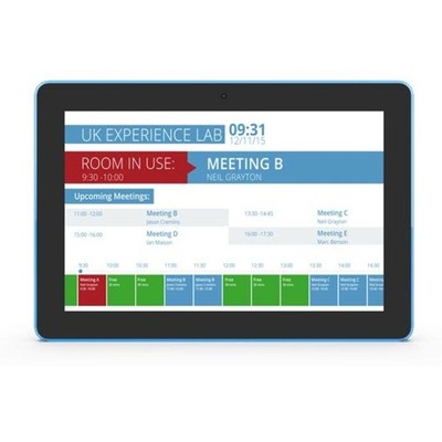 ALLNET Meetingraum RGB LED Tablet 10 Zoll RK3568 Android 11 und NFC/RFID Farbe s