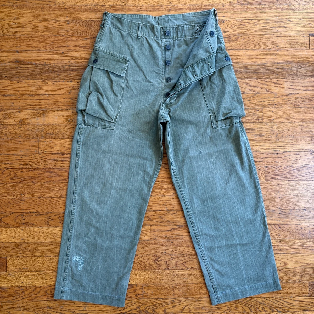 Hbt Trousers In Original Ww2 Collectible Us Uniforms for sale | eBay