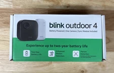 Blink Outdoor 4 Wireless - 1 Camera Security System with NEWEST Sync Module NEW