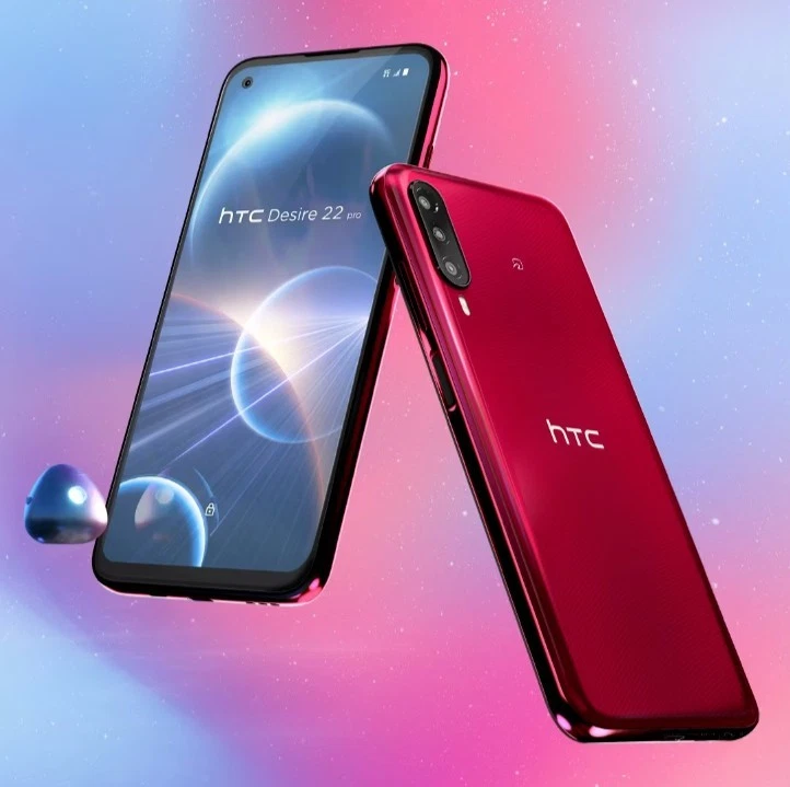 HTC Desire 22 Pro Salsa Red 8GB RAM ROM 128GB (FACTORY UNLOCKED) 6.6" 64MP JAPAN - Image 4 of 4