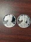 1994-P Proof $1 American Silver Eagle RAW / 1986-S Proof Silver Eagle