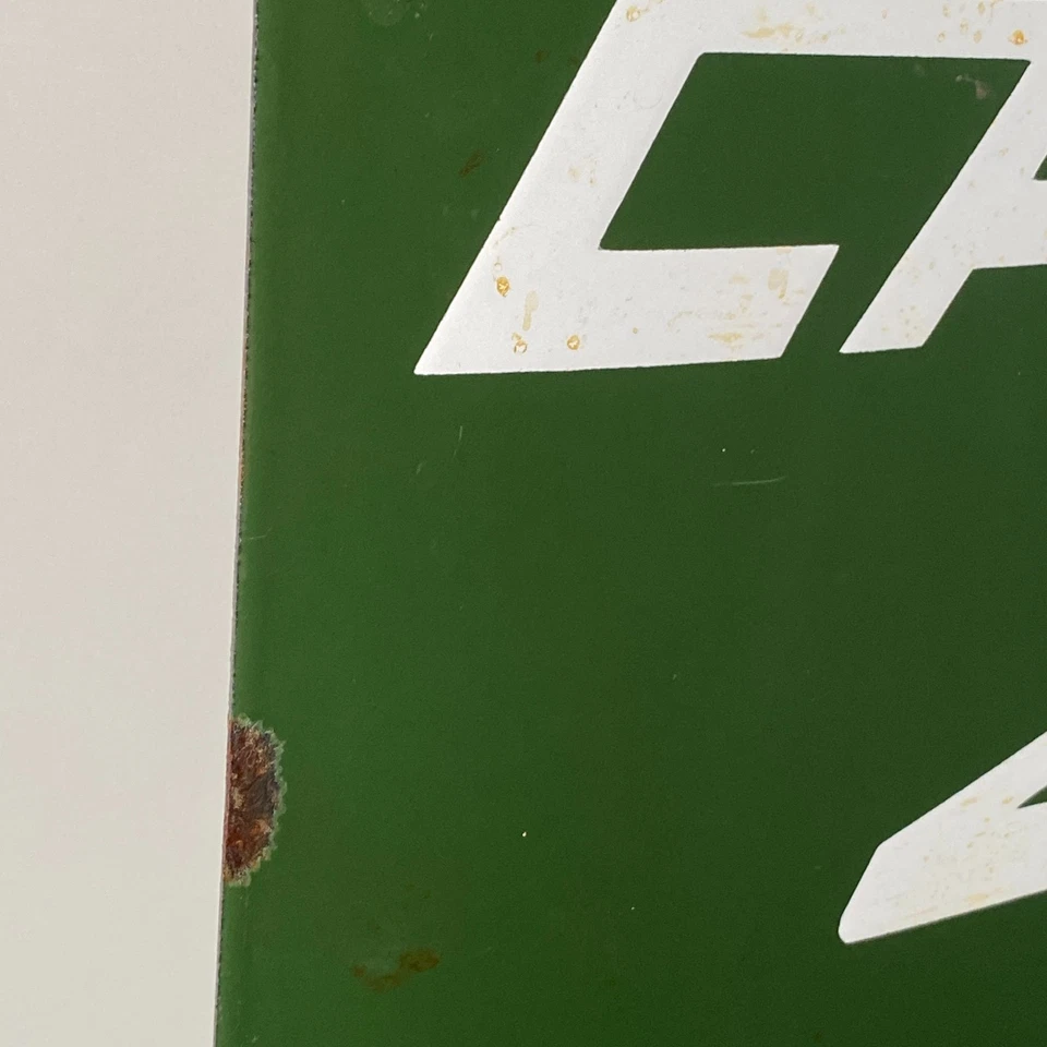 Letrero esmaltado Land Rover - 50x40 cm (19,7x15,7") - Señalización de garaje de porcelana vintage Foto 3 de 4