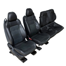 2015-2023 Ford Mustang Convertible Leather Electric Front Rear Seats 2015-2023 Ford Mustang Convertible Leather Electric Front Rear Seats