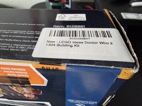 LEGO Ideas: Doctor Who (21304) **NEW IN BOX** Retired Set Sealed