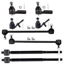 8x Front Sway Bars Tie Rods Ball Joints Kit For 1998-2002 2003 Toyota Sienna 8x Front Sway Bars Tie Rods Ball Joints Kit For 1998-2002 2003 Toyota Sienna