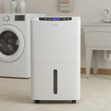 34 Pints Dehumidifier for Large Spaces - Energy Efficient, Quiet & Smart Control