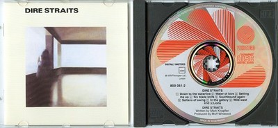 DIRE STRAITS same WEST GERMANY CD TOP! oop 1press PDO no blue Swirl 1978 Rock