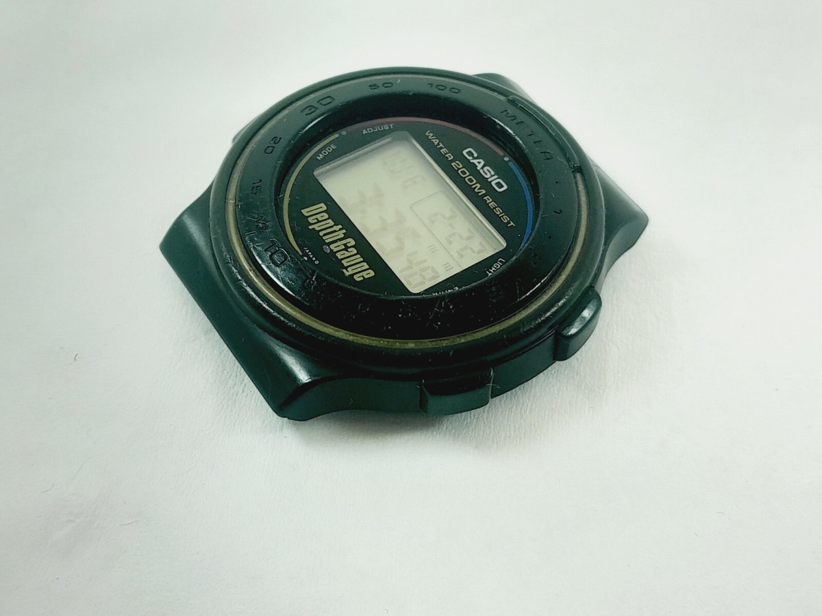 VINTAGE CASIO DEPTH GAUGE DW-220DG DIVER 200 M JAPAN 1986 | eBay