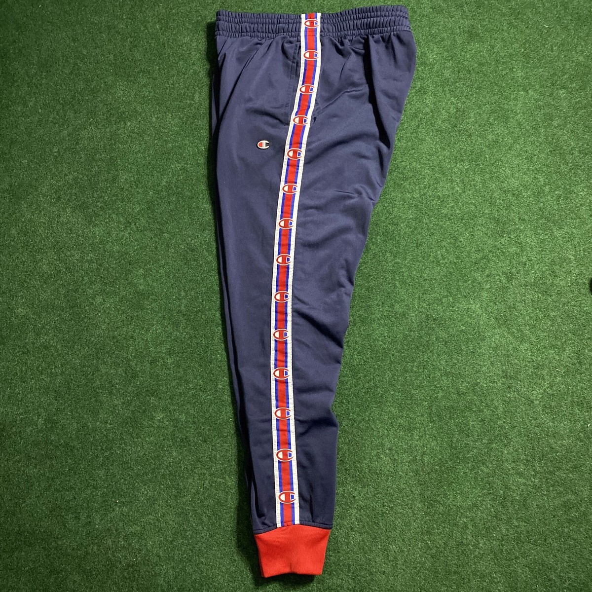 Mens Champion C-Stripe Track Pants M | eBay