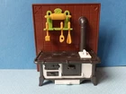 Playmobil Western furniture Belle Epoque 1900 wood stove and accessories