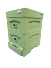 Bienenbeute-DNM ; Styroporbeute; Bienenzarge, mit Hygieneboden(Grün) (D-002G)