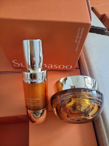 Sulwhasoo Signature Care 2pcs Serum 8ml Cream Ex Classic 10ml Anti-Aging KBeauty - 第 1/8 張圖片
