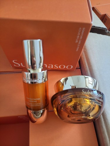 Sulwhasoo Signature Care 2pcs Kit Serum Cream Anti Aging K-Beauty - Picture 1 of 9