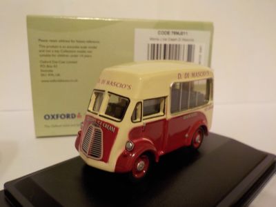 Morris J, Ice Cream, Di Mascios, , Modellautos, Oxford Diecast