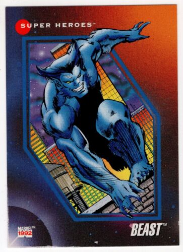 1992 MARVEL UNIVERSE IMPEL SERIES 3 TRADING CARD BEAST  #6 - Picture 1 of 2