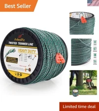 3-Pound Heavy Duty Twisted .095-inch-by-1181-ft Dual Core String Spiral Trimm...