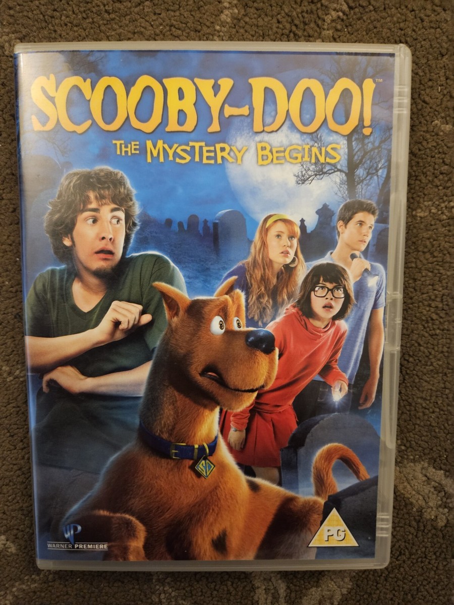 SCOOBY DOO THE MYSTERY BEGINS DVD LIVE ACTION KIDS MOVIE UK