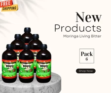 Moringa Living Bitters-Natural Remedy with Powerful Roots &Herbs-Detox Digestive