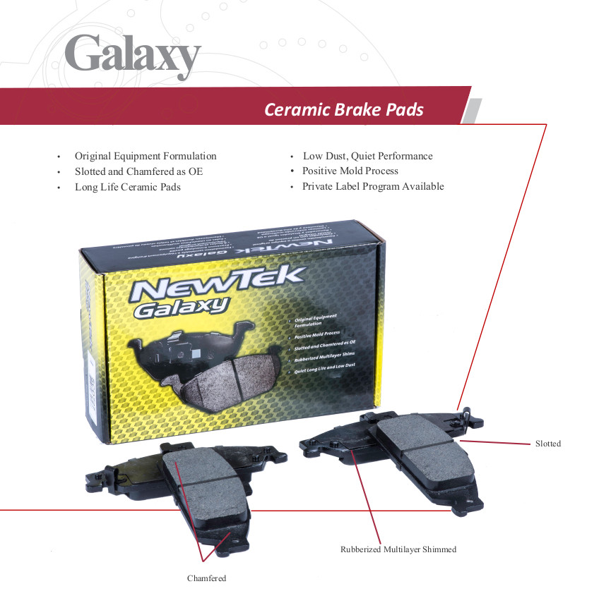 SCD1037H REAR Ceramic Brake Pads Fits 08-11 Mitsubishi