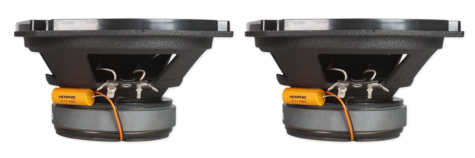 Пара автомобильных динамиков Memphis Audio PRX6902 6x9 мощностью 120 Вт с поворотными твитерами PEI Dome